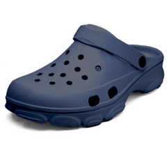 Men Gemini Navy Clogs/Sandals with Adjustable Back Strap | Comfortable & Lightweight| Stylish & Anti-Skid| Waterproof