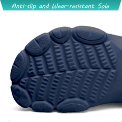 Men Gemini Navy Clogs/Sandals with Adjustable Back Strap | Comfortable & Lightweight| Stylish & Anti-Skid| Waterproof