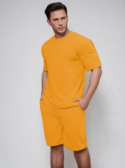 Men's Solid Co-ord Set | Lounge-wear | Beach Wear