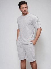 Men's Solid Co-ord Set | Lounge-wear | Beach Wear