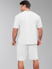 Men's Solid Co-ord Set | Lounge-wear | Beach Wear