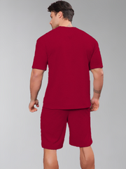 Men's Solid Co-ord Set | Lounge-wear | Beach Wear