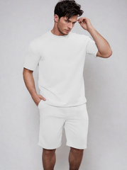 Men's Solid Co-ord Set | Lounge-wear | Beach Wear