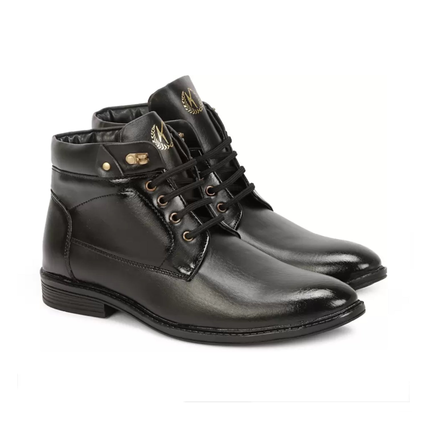 Kraasa men's 2025 synthetic leather boots