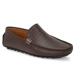 Urban Croco Brown Loafers