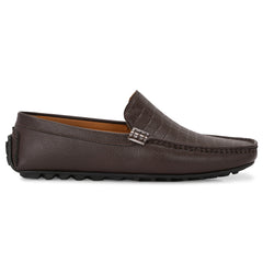 Urban Croco Brown Loafers