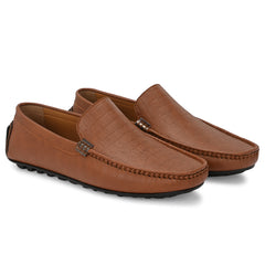 Urban Croco Tan Loafers