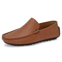 Urban Croco Tan Loafers