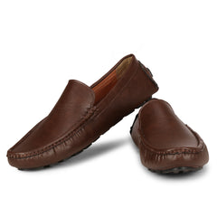 Glide Luxe Brown Loafer