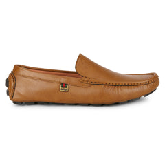 Glide Luxe Tan Loafer