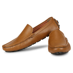 Glide Luxe Tan Loafer