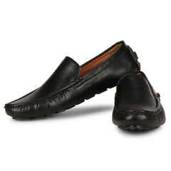 Glide Luxe Black Loafer