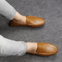 Glide Luxe Tan Loafer