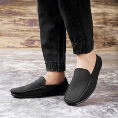 The Lukas Black Casual Loafer/Mojari with EVA Sole  | Day Out, Ethnic ,Walking,Wedding,Functions,Office| Lightweight & Comfortable