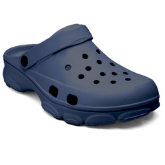 Men Gemini Navy Clogs/Sandals with Adjustable Back Strap | Comfortable & Lightweight| Stylish & Anti-Skid| Waterproof